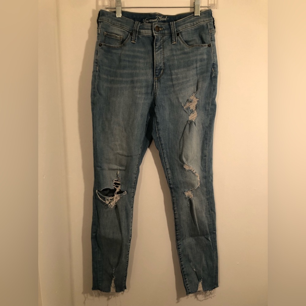 Universal Thread Distressed Jeans - image 1